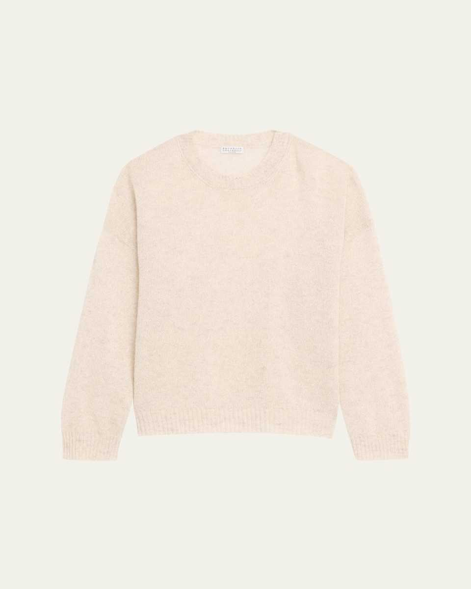 Micro Sequined Mohair Sweat